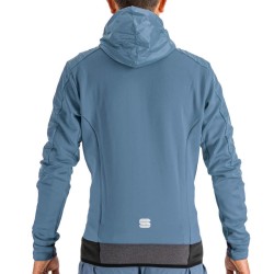 Vintersport jacka Sportful Cardio Tech Wind Jacket Blå havet